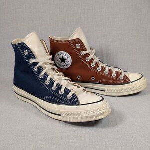 Converse High Tops - Red, White + Blue